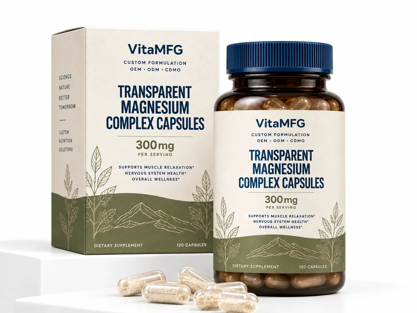 300 mg Triple Magnesium Capsules